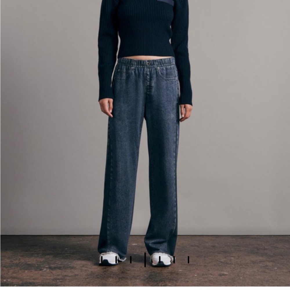 Rag & Bone miramar wide leg jean sweatpant